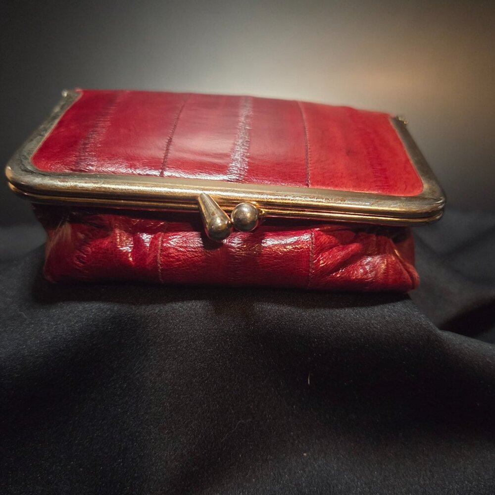 Make up clutch (very old in mint condition) Material is very soft .